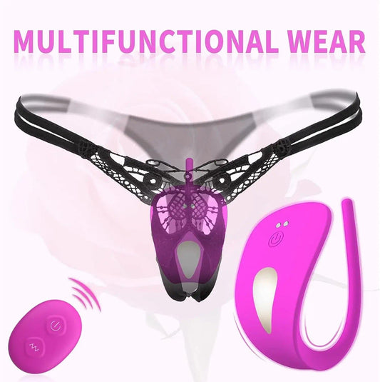 PASSION PULSE Vibrating Panties: Portable Panty Vibrator for Women - Passion Pulse Adult