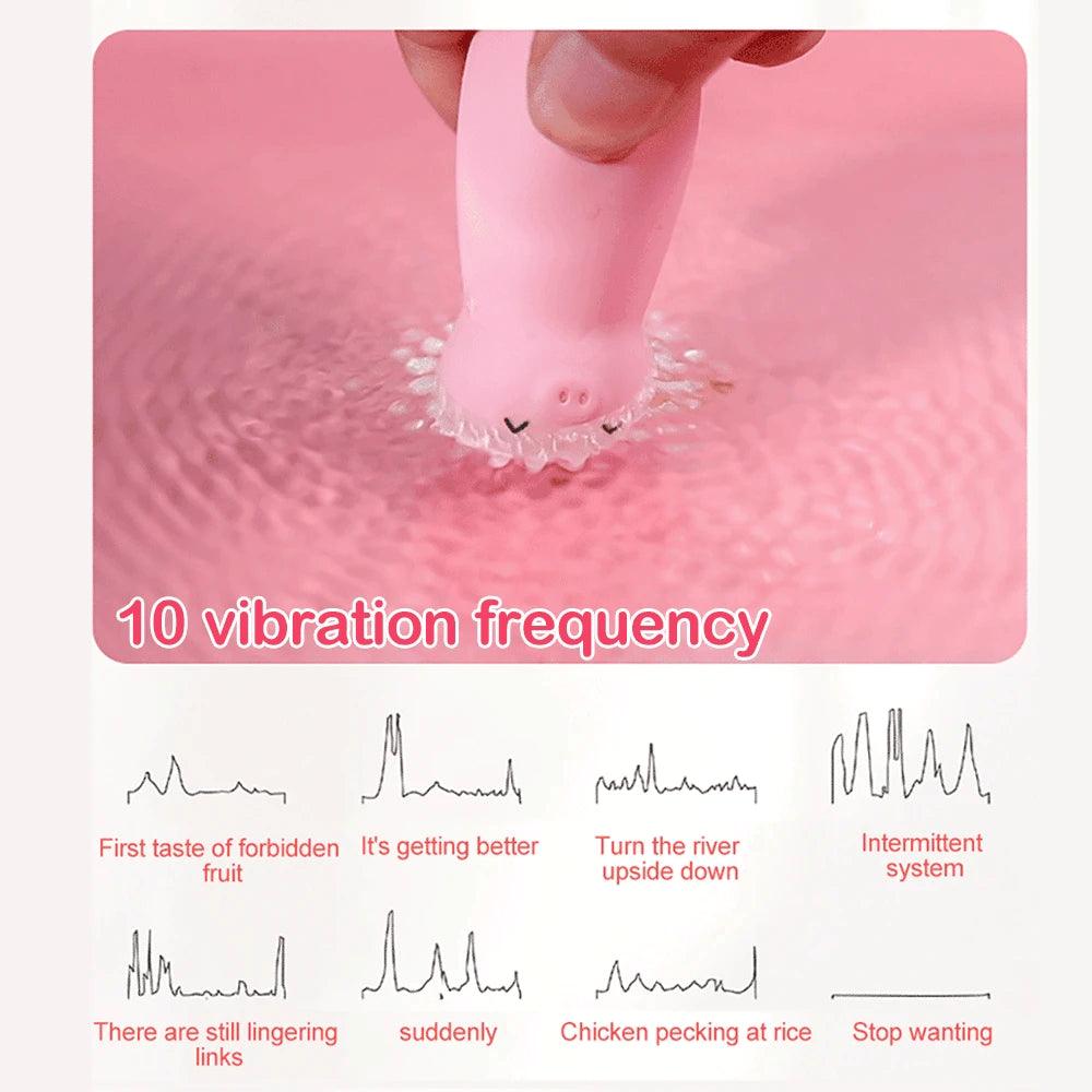 Wearable Bluetooth APP-Controlled Vibrator - Passion Pulse Adult