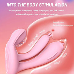 Bluetooth APP-Controlled Wearable Rabbit Vibrator - Passion Pulse Adult