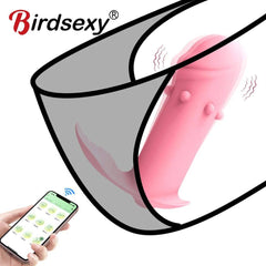 Wireless Bluetooth APP Dildo Vibrator for Women Clitoris Stimulator G Spot Massager Wear Vibrating Egg Sex Toys for Women Adults - Passion Pulse Adult