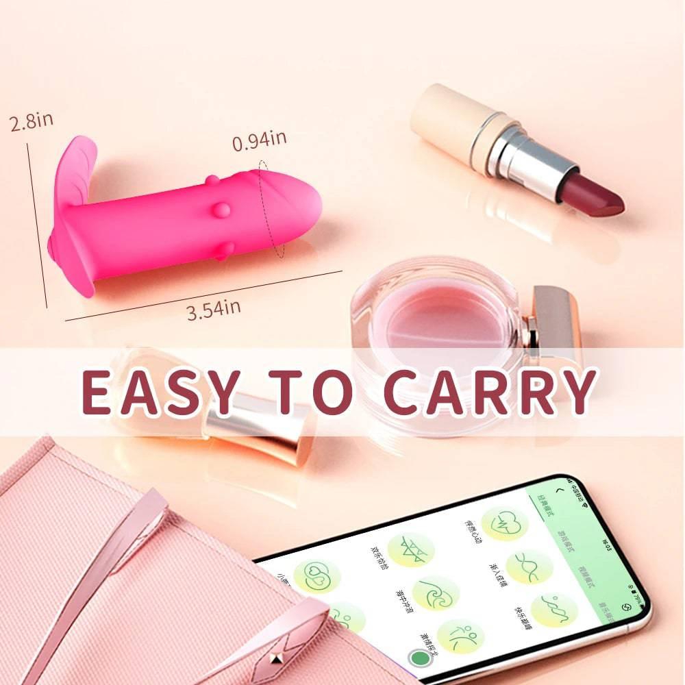 Wireless Bluetooth APP Dildo Vibrator for Women Clitoris Stimulator G Spot Massager Wear Vibrating Egg Sex Toys for Women Adults - Passion Pulse Adult