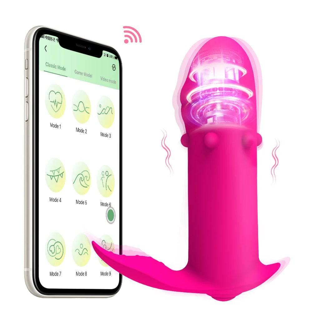 Wireless Bluetooth APP Dildo Vibrator for Women Clitoris Stimulator G Spot Massager Wear Vibrating Egg Sex Toys for Women Adults - Passion Pulse Adult