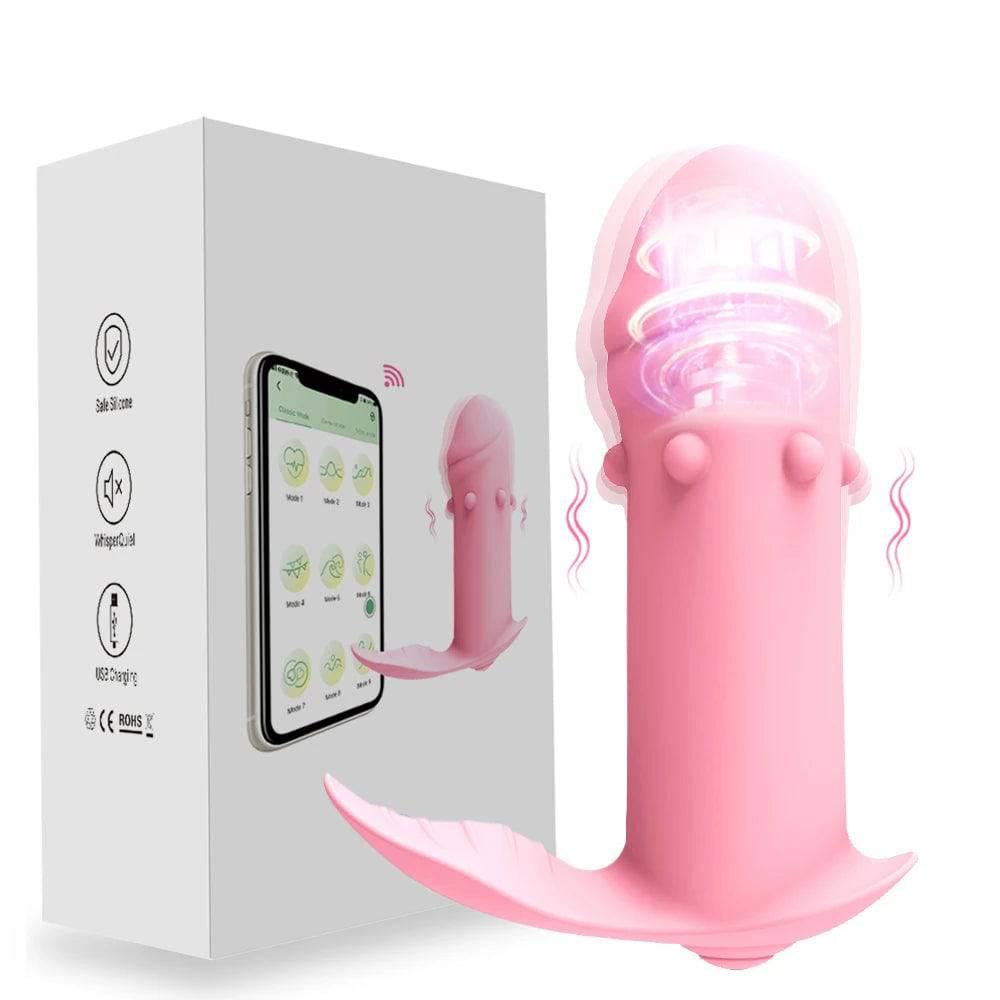 Wireless Bluetooth APP Dildo Vibrator for Women Clitoris Stimulator G Spot Massager Wear Vibrating Egg Sex Toys for Women Adults - Passion Pulse Adult