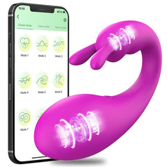 Bluetooth APP Wireless Vibrating G-Spot & Clitoris Stimulator - Passion Pulse Adult