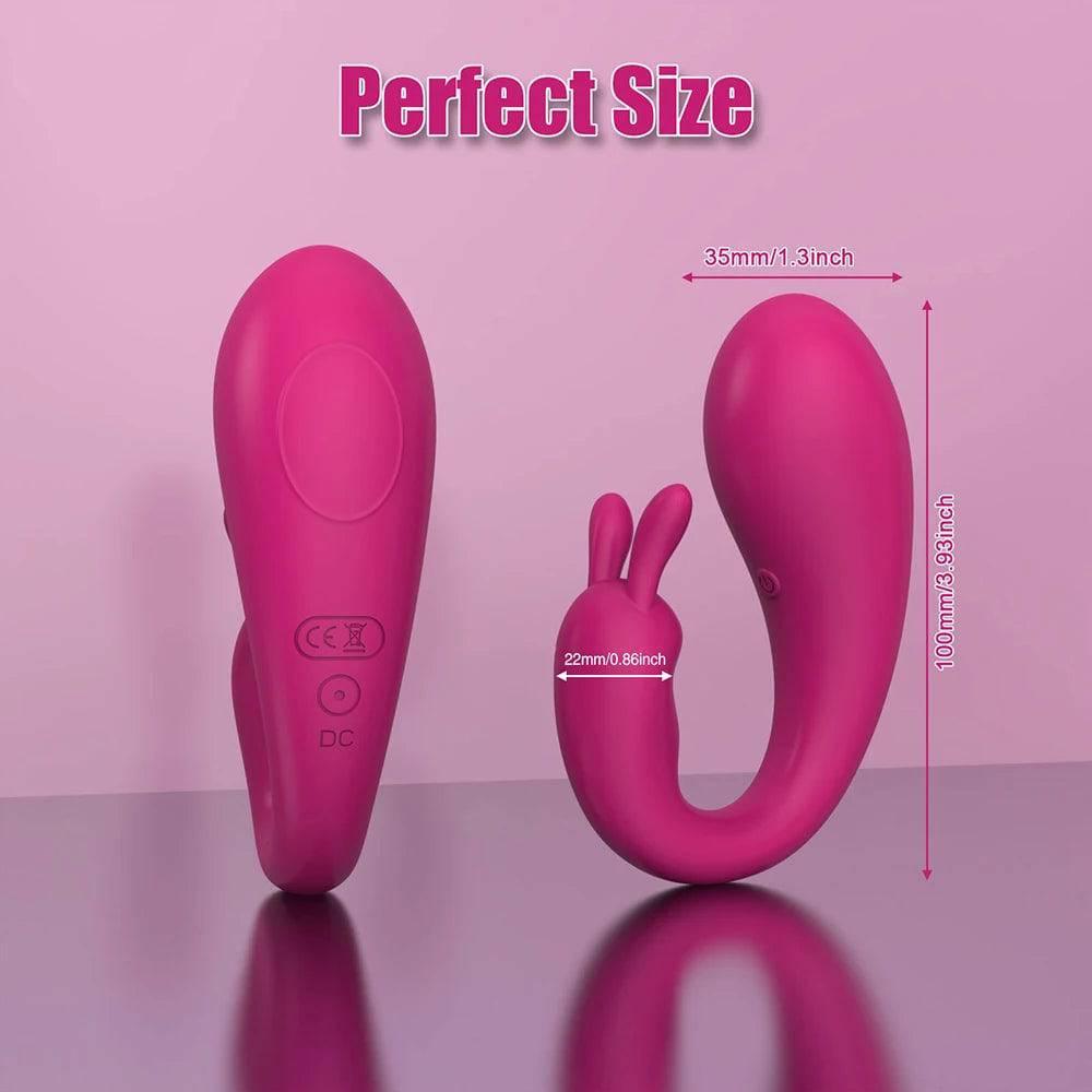 Bluetooth APP Wireless Vibrating G-Spot & Clitoris Stimulator - Passion Pulse Adult
