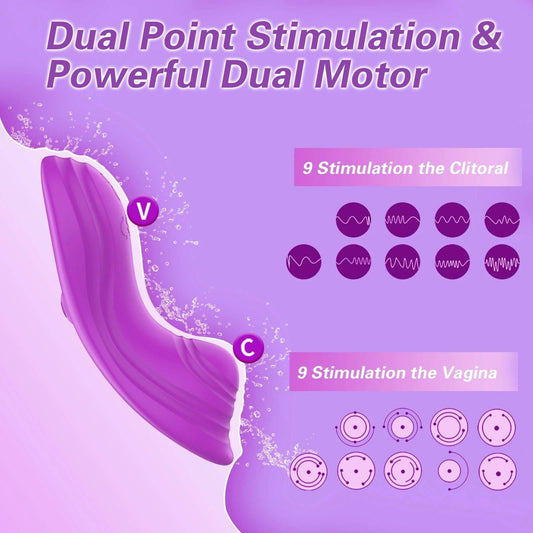 Wireless Bluetooth APP Vibrator - Wearable Clitoris Stimulator - Passion Pulse Adult