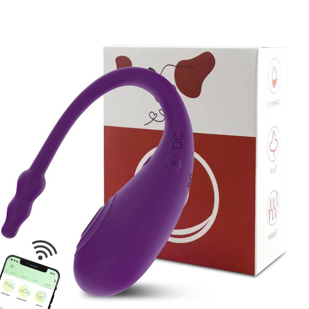 Wireless Bluetooth G-Spot Realistic Dildo Vibrator - Passion Pulse Adult