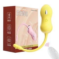 Wireless Remote-Controlled Electric Shock Vibrating Egg - Passion Pulse Adult