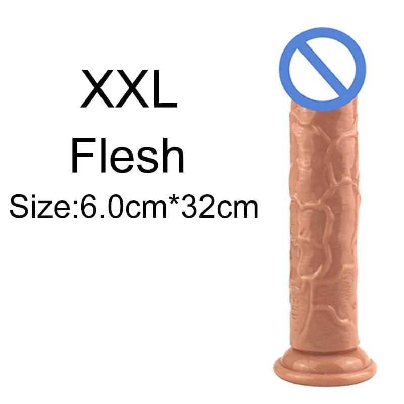 Affordable Realistic Jelly Dildo – 6 Sizes - Passion Pulse Adult