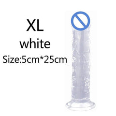 Affordable Realistic Jelly Dildo – 6 Sizes - Passion Pulse Adult