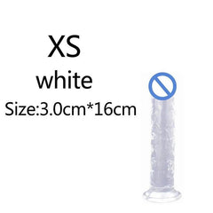 Affordable Realistic Jelly Dildo – 6 Sizes - Passion Pulse Adult