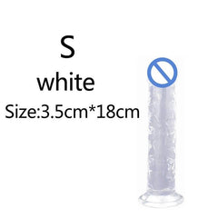Affordable Realistic Jelly Dildo – 6 Sizes - Passion Pulse Adult