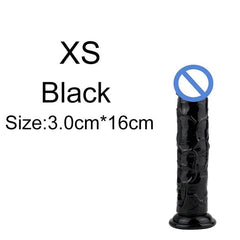 Affordable Realistic Jelly Dildo – 6 Sizes - Passion Pulse Adult