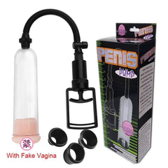 Male Penis Pump: Manual Penis Enlarger for Enhancement and Erection, Sex Toy for Men, Vacuum Pump for Big Dick Training and Lasting Masturbation - Passion Pulse Adult