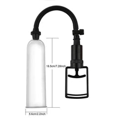 Male Penis Pump: Manual Penis Enlarger for Enhancement and Erection, Sex Toy for Men, Vacuum Pump for Big Dick Training and Lasting Masturbation - Passion Pulse Adult