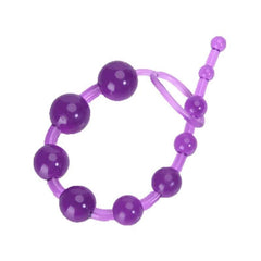 10 Beads Anal Silky Sensation - 10-Bead Silicone Pleasure String - Passion Pulse Adult