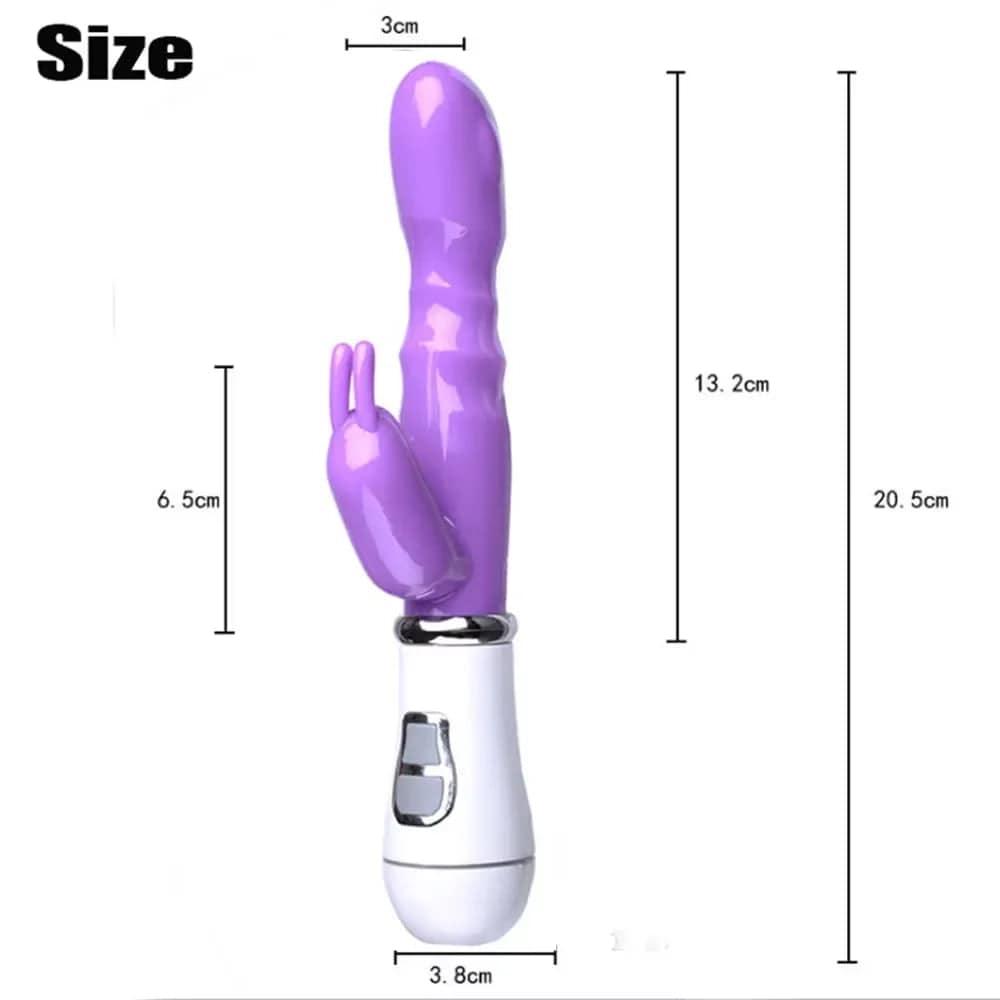 12-Speed G-Spot Rabbit Vibrator - Passion Pulse Adult