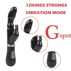 12-Speed G-Spot Rabbit Vibrator - Passion Pulse Adult