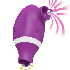 2-in-1 Clitoris Sucking & Vibrating Egg: Powerful Stimulator for Women - Passion Pulse Adult