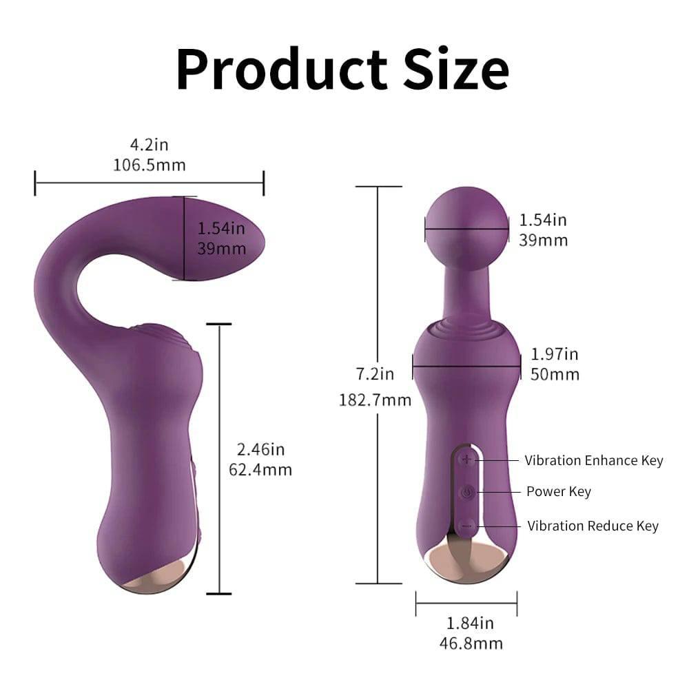 Clitoris Stimulator AV Stick & G-Spot Massager - Passion Pulse Adult