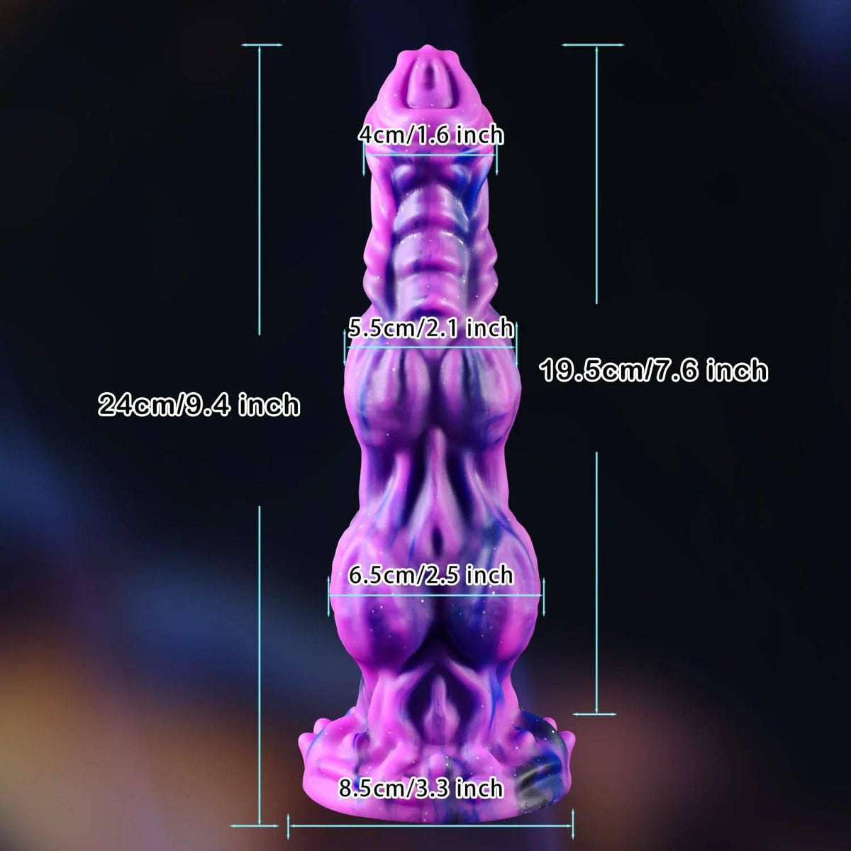 Large Monster Dildo - Realistic G-Spot & Anal Stimulator - Passion Pulse Adult