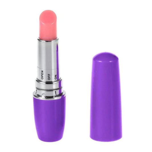 Mini Lipstick Vibrator – Discreet Waterproof Bullet Massager for Women - Passion Pulse Adult