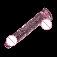 Mini Transparent Realistic Dildo - G-Spot Stimulator for Women - Passion Pulse Adult