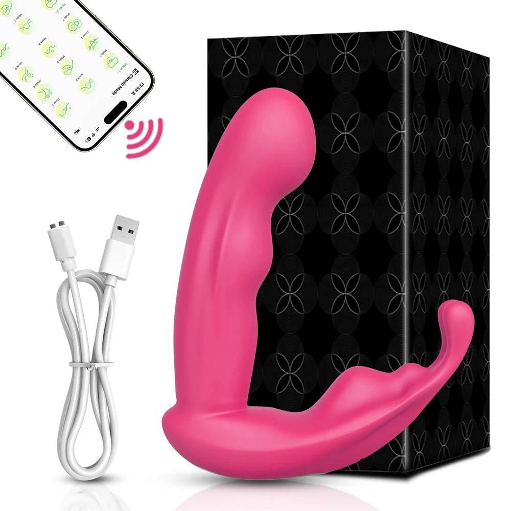 APP-Controlled Vibrator for Women – Clitoris & G-Spot Stimulator - Passion Pulse Adult