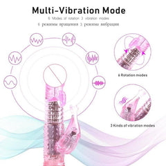 Powerful Thrusting Rabbit Vibrator – Realistic G-Spot & Clitoral Massager - Passion Pulse Adult
