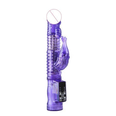 Powerful Thrusting Rabbit Vibrator – Realistic G-Spot & Clitoral Massager - Passion Pulse Adult