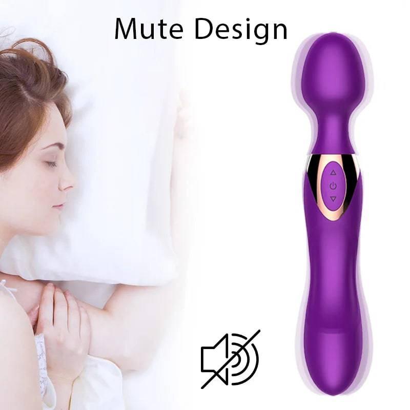 Powerful Magic Wand Vibrator for Women – Clitoral & Body Massage - Passion Pulse Adult