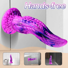 Silicone Monster Tentacle Dildo – Octopus & Dragon Design with Suction Cup - Passion Pulse Adult