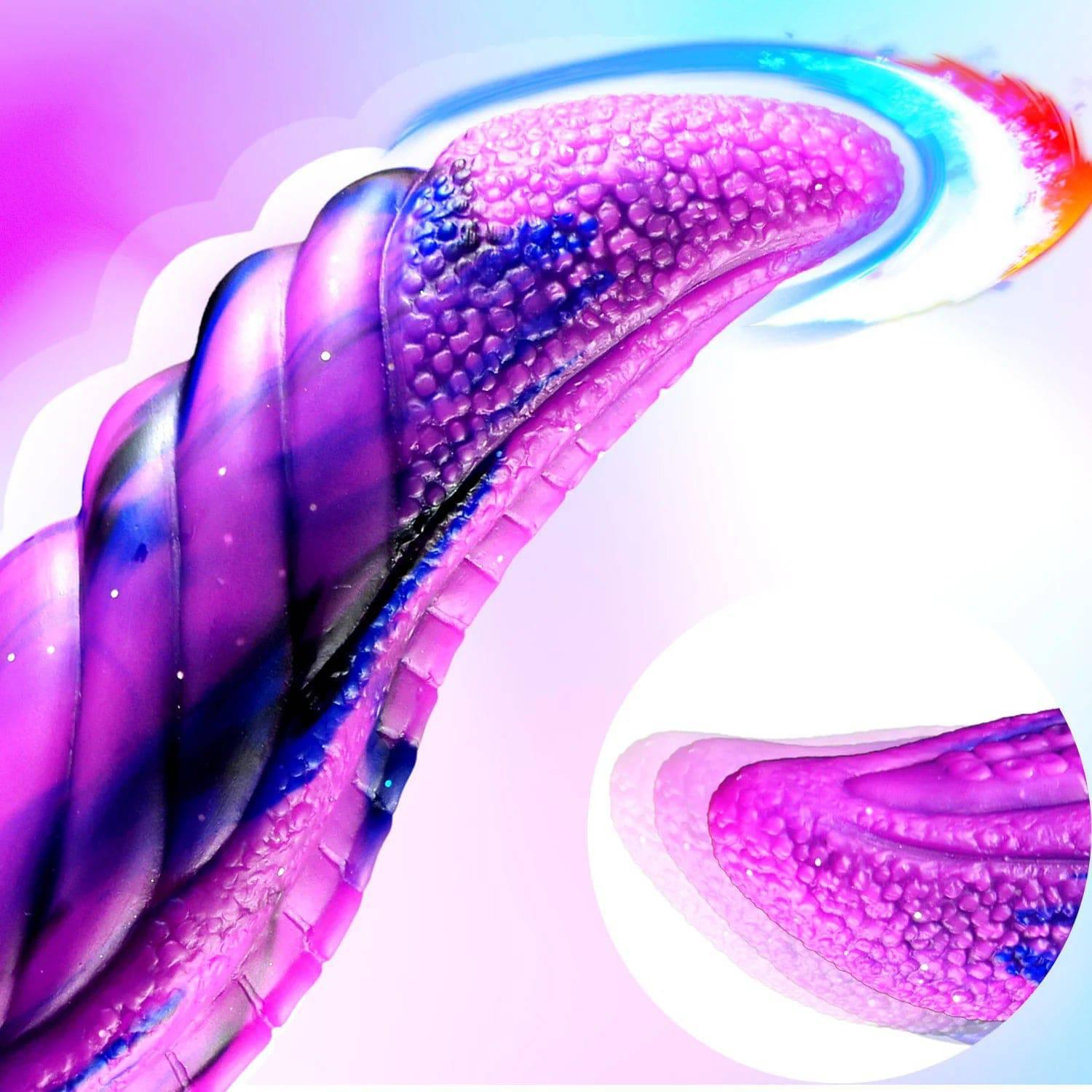 Silicone Monster Tentacle Dildo – Octopus & Dragon Design with Suction Cup - Passion Pulse Adult