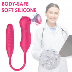 Sucking Vibrator with G-Spot & Clitoral Stimulator - Passion Pulse Adult