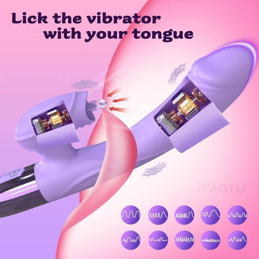 Dual-Point G-Spot Vibrator | Clitoral & Vaginal Massage - Passion Pulse Adult