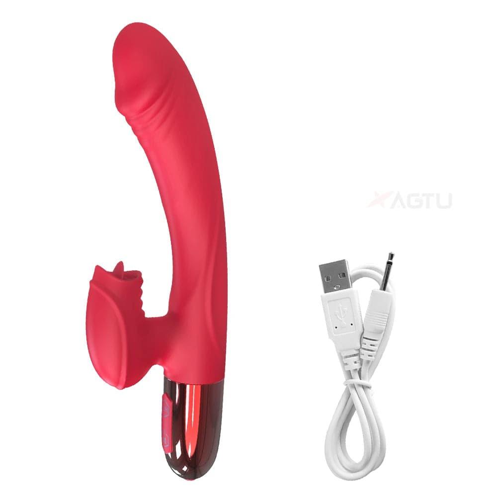 Dual-Point G-Spot Vibrator | Clitoral & Vaginal Massage - Passion Pulse Adult