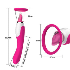 Vagina Sucking & Lick Vibrator - Passion Pulse Adult