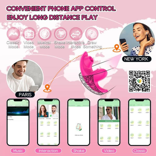 Wearable Mini Vibrator with APP Control - Passion Pulse Adult