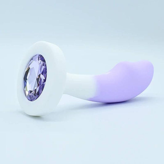 Silicone Anal Plug Set – Crystal Base Anal Trainer in 3 Sizes - Passion Pulse Adult