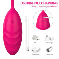 Wireless Remote Control Vibrating Egg: Clitoral Stimulator for Women - Passion Pulse Adult