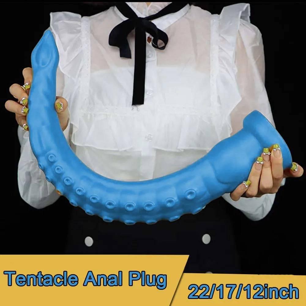 22-Inch Long Tentacle Anal Plug – Huge Liquid Silicone Butt Plug with Suction Cup - Passion Pulse Adult