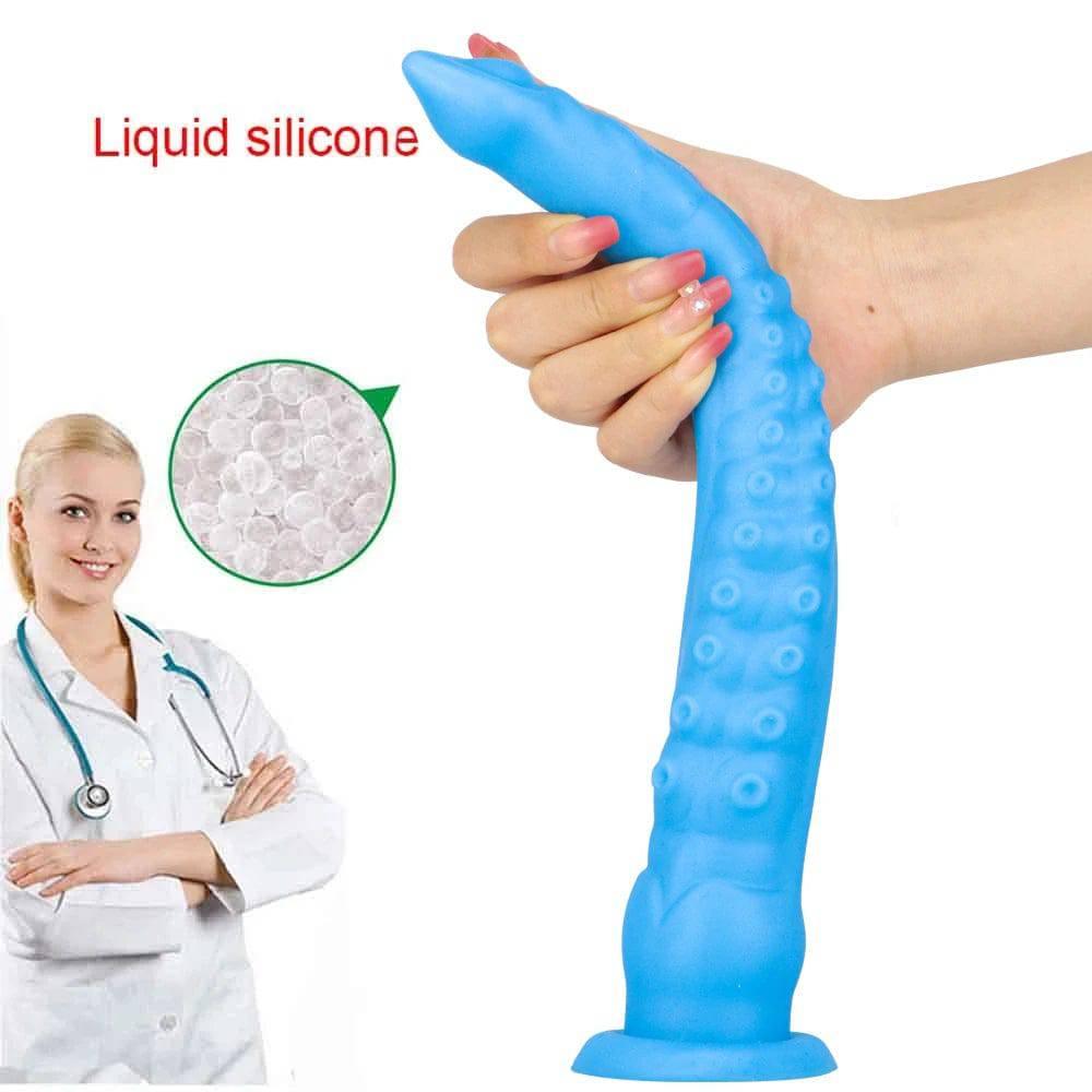 22-Inch Long Tentacle Anal Plug – Huge Liquid Silicone Butt Plug with Suction Cup - Passion Pulse Adult