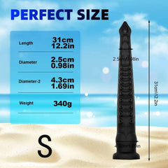 22-Inch Long Tentacle Anal Plug – Huge Liquid Silicone Butt Plug with Suction Cup - Passion Pulse Adult