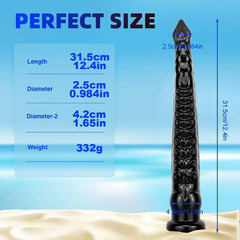 22-Inch Long Tentacle Anal Plug – Huge Liquid Silicone Butt Plug with Suction Cup - Passion Pulse Adult