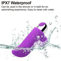 10 Modes Finger Vibrator: Clitoris Massage, G-Spot Stimulation, Rechargeable Vibrating Egg - Sex Toy for Women Masturbation - Passion Pulse Adult