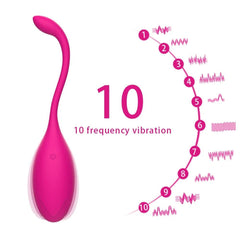 10-Speed Wireless Remote Vibrating Egg - Passion Pulse Adult