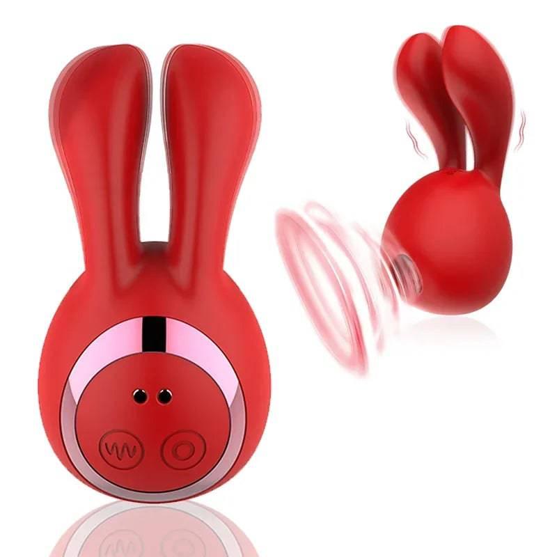 2-in-1 Clit-Sucking Rabbit Vibrator - Passion Pulse Adult