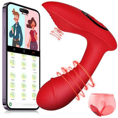 APP Control Wearable Butterfly Rabbit Vibrator: Clitoral & G-Spot Stimulator - Passion Pulse Adult