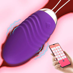 APP-Controlled Wireless Vibrating Egg – Wearable G-Spot & Clitoral Stimulator - Passion Pulse Adult
