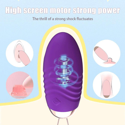 APP-Controlled Wireless Vibrating Egg – Wearable G-Spot & Clitoral Stimulator - Passion Pulse Adult